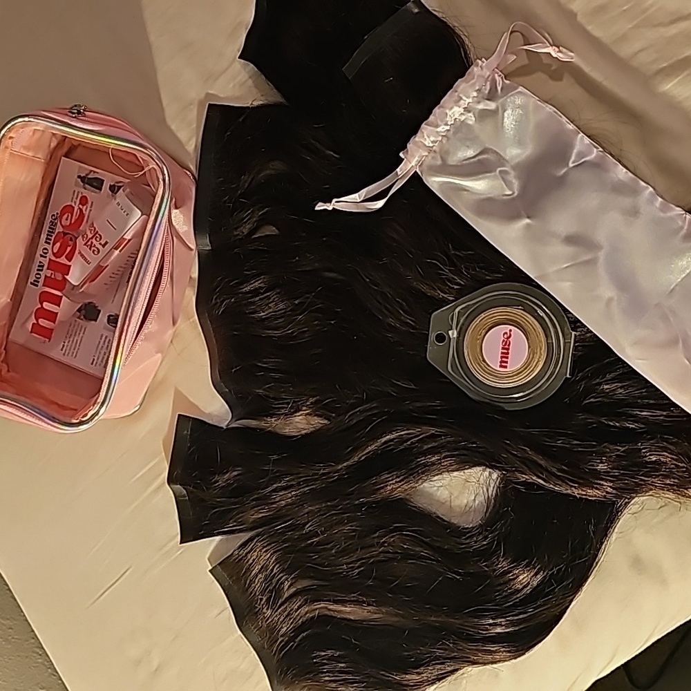 Muse Hair Extensions Natural Brown 1B